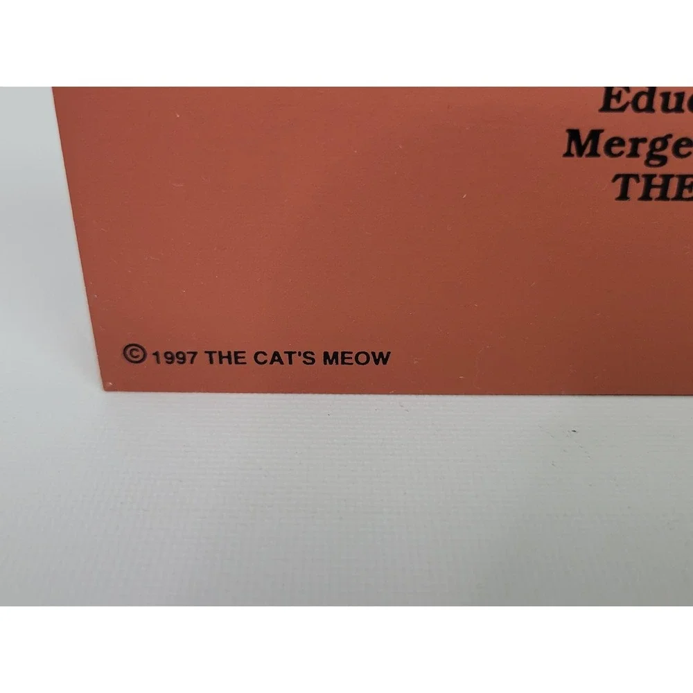 Cat's‎ Meow First Methodist Episcopal Church House Collectible 1997 Hand-Painted